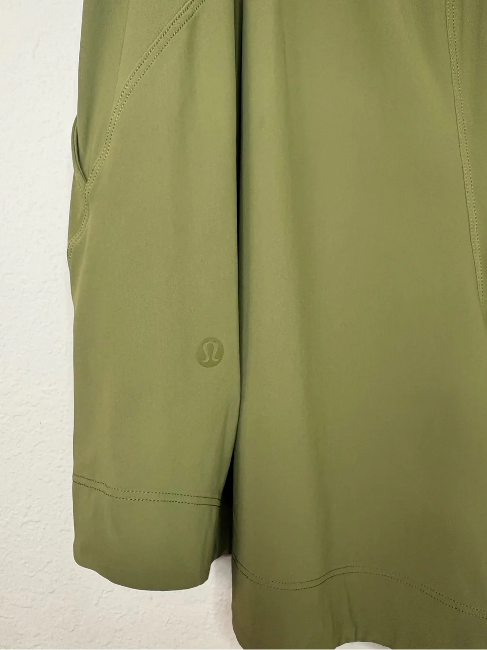 Lululemon Lightweight High-Neck Romper Bronze Green size 6